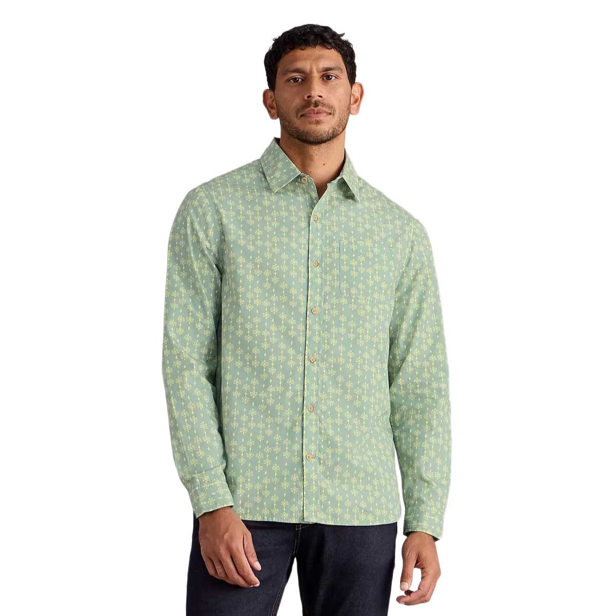 White Stuff Finsbury Batik Print Shirt